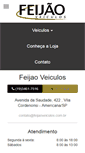 Mobile Screenshot of feijaoveiculos.com.br